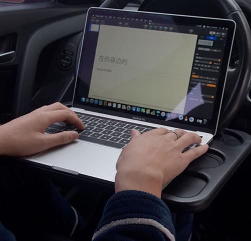 Car Steering Wheel Tray