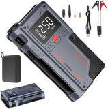 Portable Car Jump Starter with Digital Display